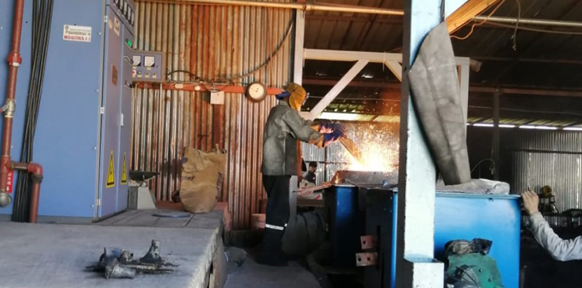 200kg melting furnace with Siemens PLC  control system