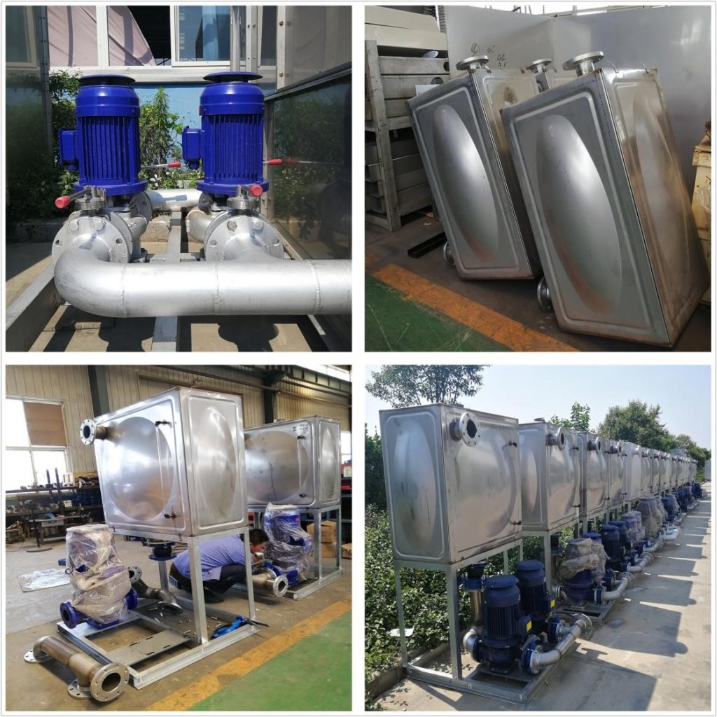 Auxiliary Machinery of enclosed water cooling system