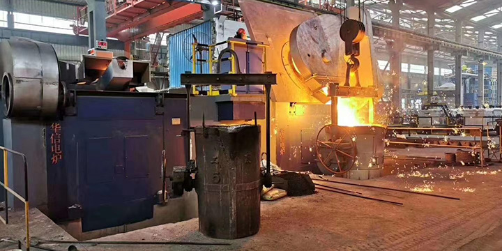 5T DUAL TRACT Induction Melting Furnace