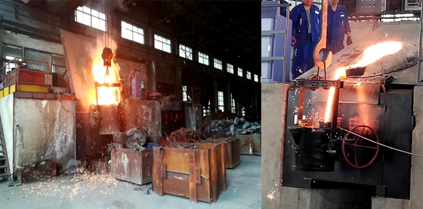 KGCX 1.5T/2000KW series inverter induction melting furnace