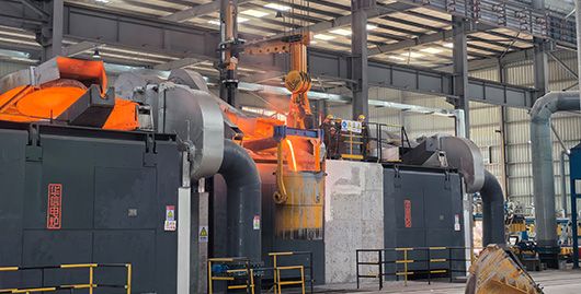 5T DUAL TRACT Induction Melting Furnace