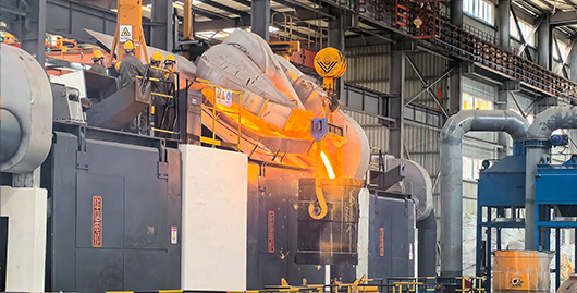 5T DUAL TRACT Induction Melting Furnace