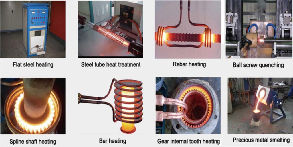 Super audio frequency heating machine