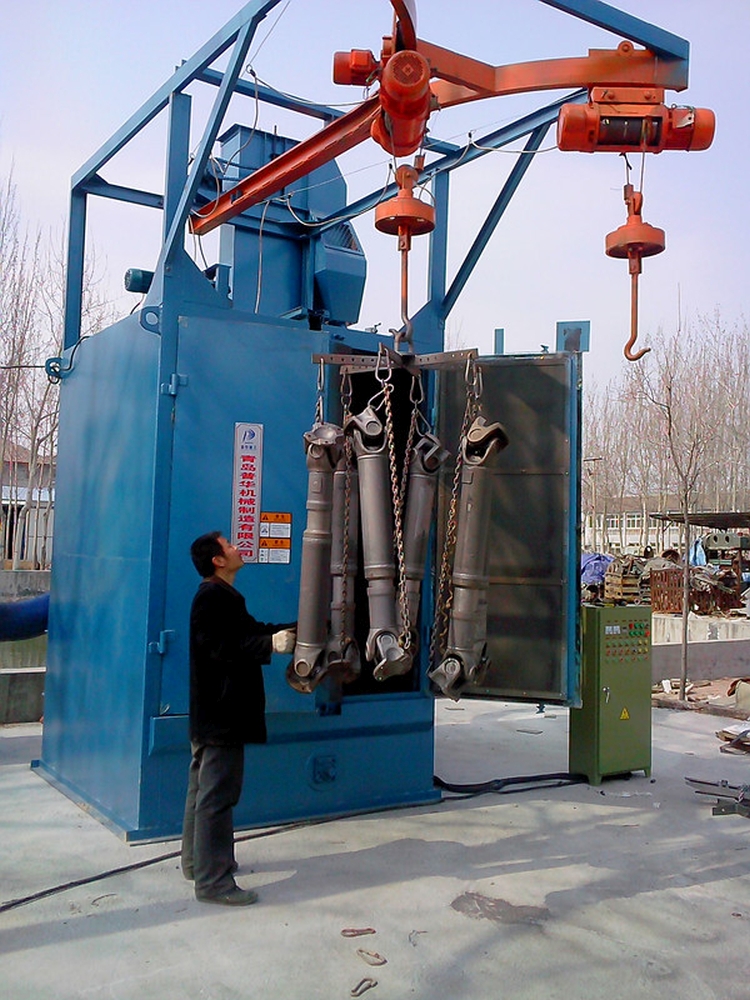 Q3 Hook Type Shot Blasting Machine