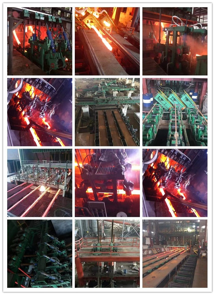 Countious casting machine  working site
