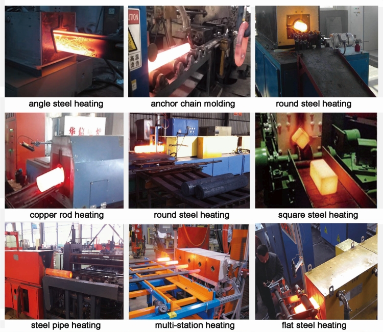 Induction heating equipment working site
