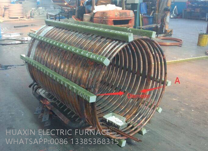 induction furnace coil