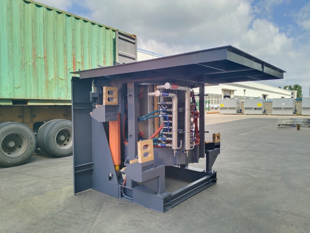 1 ton steel shell furnace