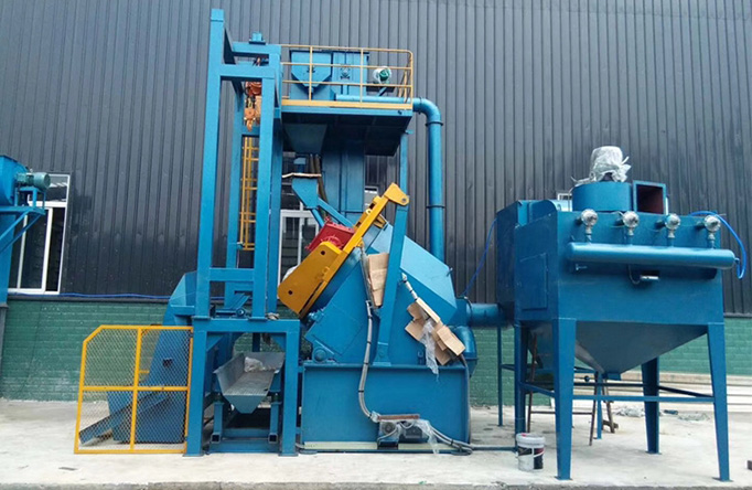 Drum Type Shot Blasting Machine