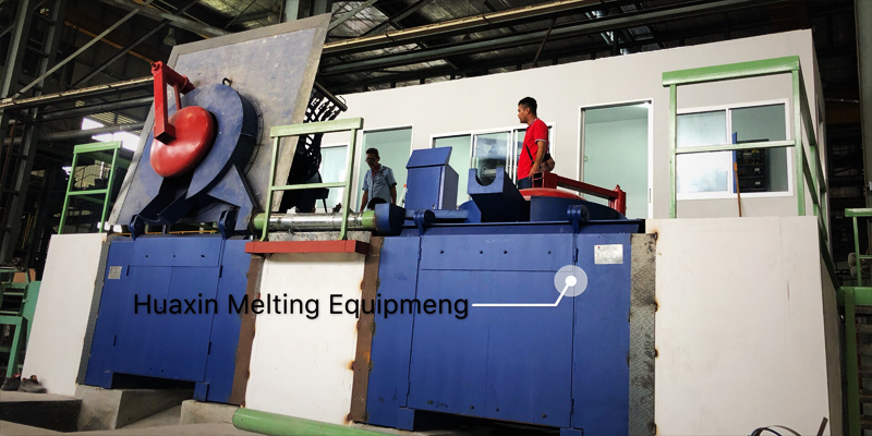 0.5T/400KW Induction Melting Furnace owned by the Malaysian government