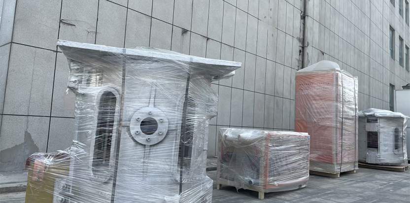 Shipment of Aluminum shell furnace ordered by Yemen customer