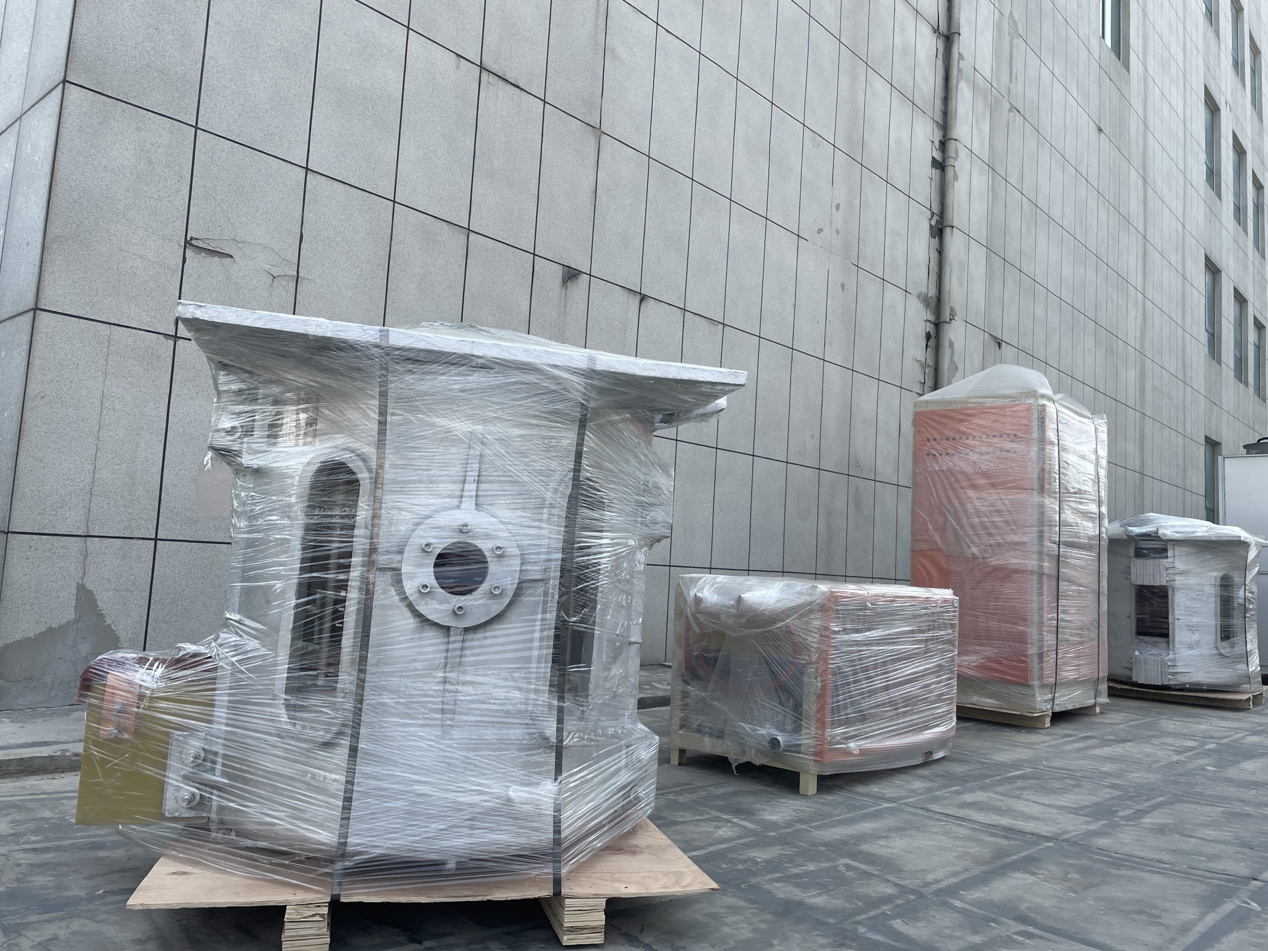Shipment of Aluminum shell furnace ordered by Yemen customer